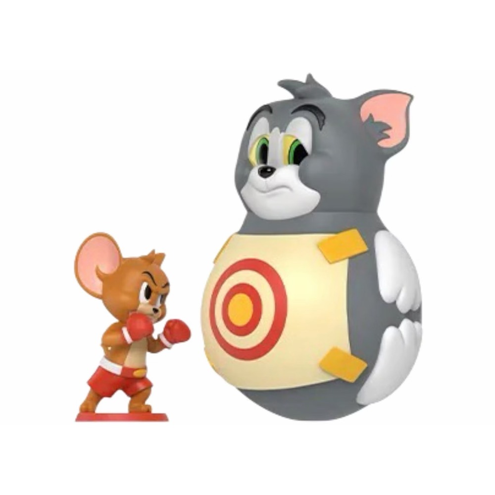 Pop Mart Tom & Jerry Fun Fair Series Confirmed Jerry's Tom Roly Poly Figure